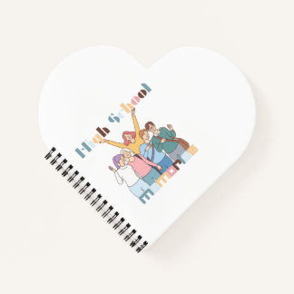 Carnet Illustration des amis souvenirs du lycée