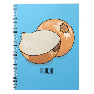 Carnet Illustration d'oignon