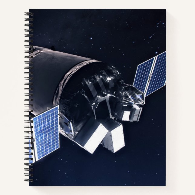 Carnet Illustration Du Dragon Xl Spacecraft. (Devant)