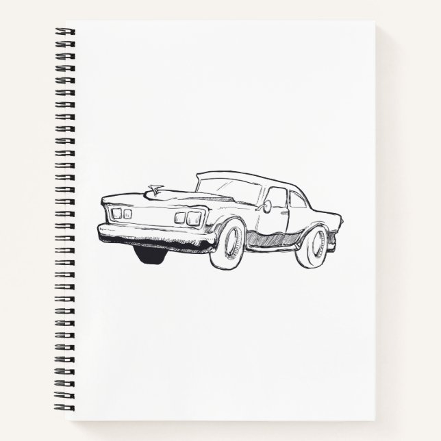 Carnet illustration du véhicule (Devant)