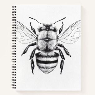 Carnet Illustration d'un animal de la nature sauvage d'ab