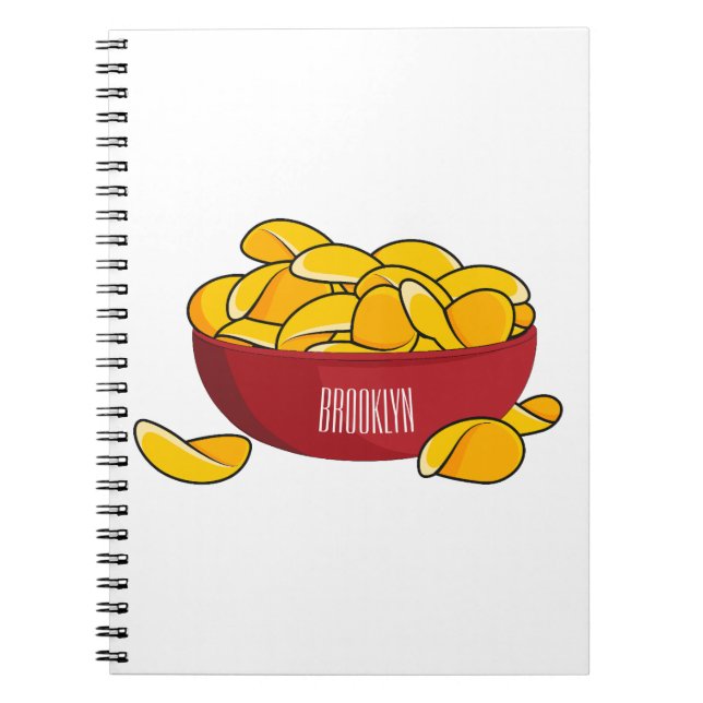 Carnet Illustration d'une puce de pomme de terre (Devant)