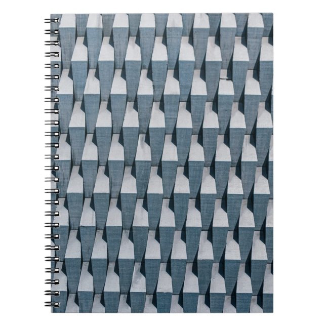 Carnet Illustration en gris et blanc (Devant)