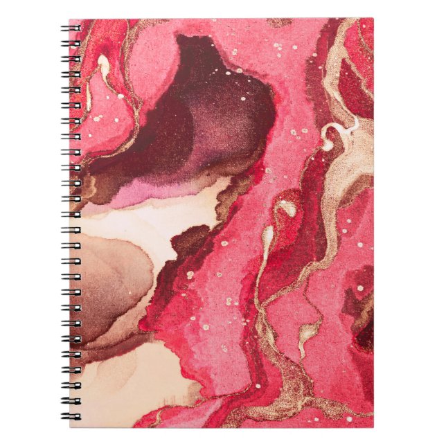 Carnet Illustration Grey Batik. Texture blanche en soie.  (Devant)