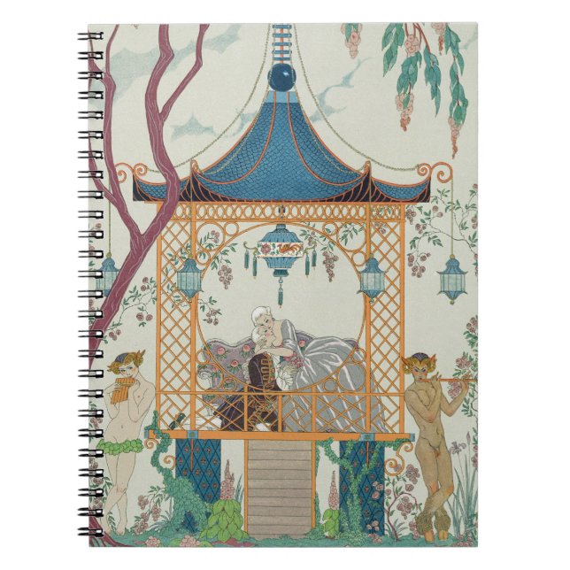 Carnet Illustration pour des "fêtes Galantes" par Paul (Devant)