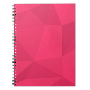 Carnet Illustration triangle rose, cool, unique, tendance