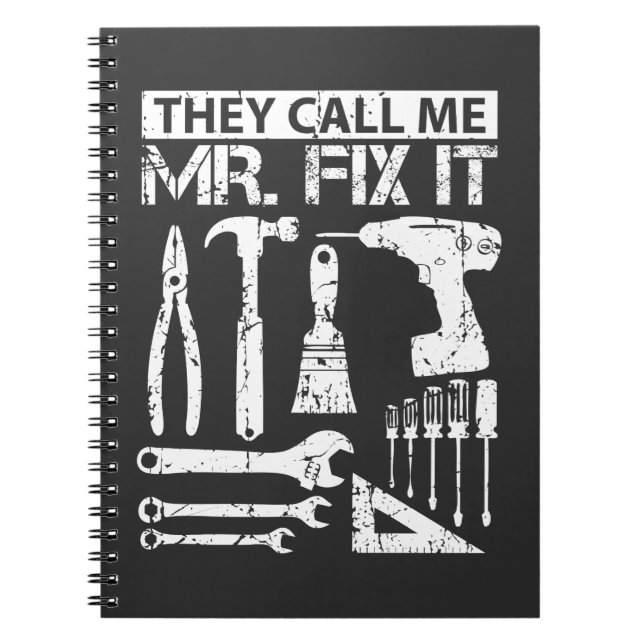 Carnet Ils m'appellent père de papa de M. Fix It Funny (Devant)