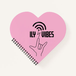 Carnet ILY Vibes - Conception ASL 