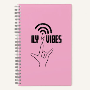 Carnet ILY Vibes - Conception ASL 