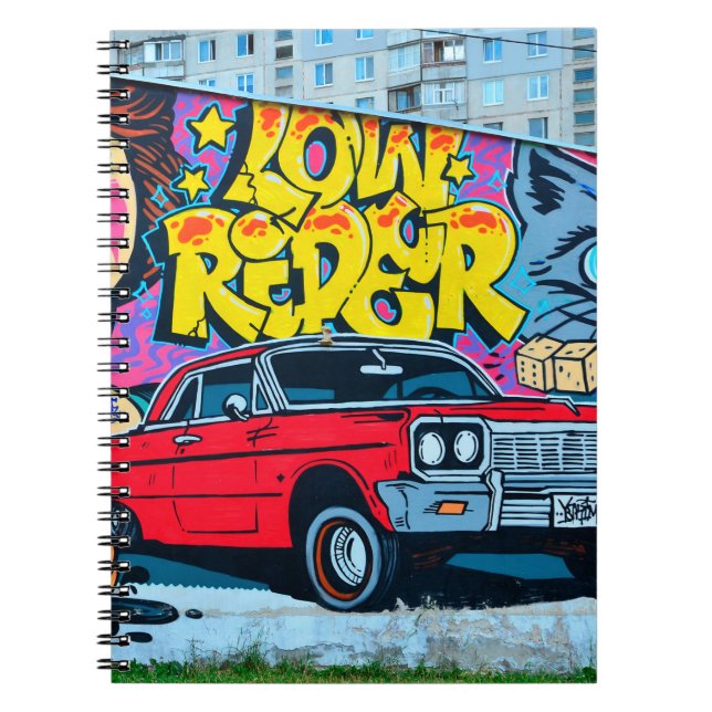 Carnet Image détaillée du dessin de graffiti. Conceptuel  (Devant)