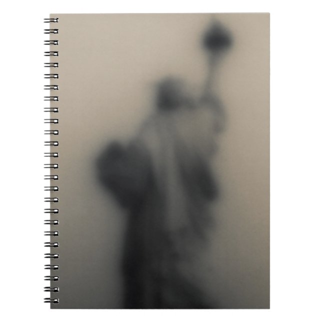 Carnet Image diffuse de la statue de la liberté (Devant)
