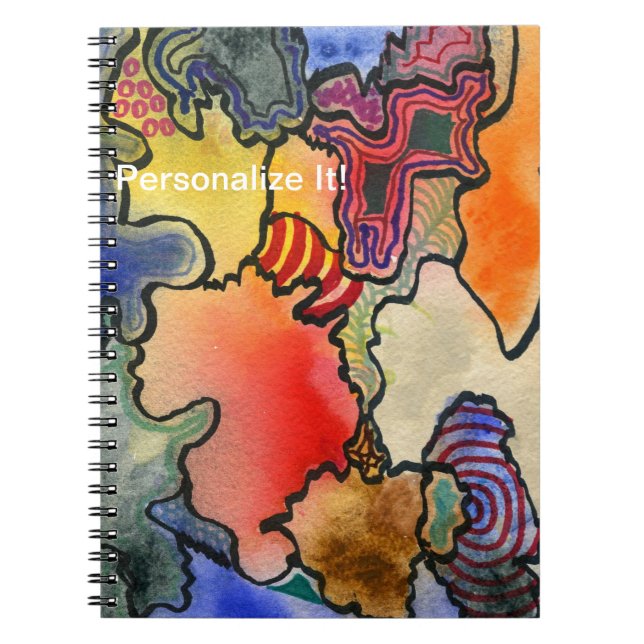 Carnet Image libre du cool abstrait et des cellules de co (Devant)