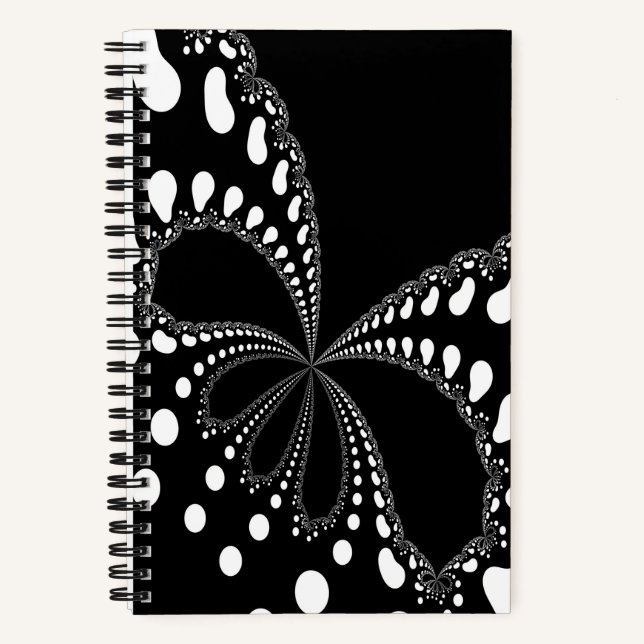Carnet Image papillon stylisée (Recto)
