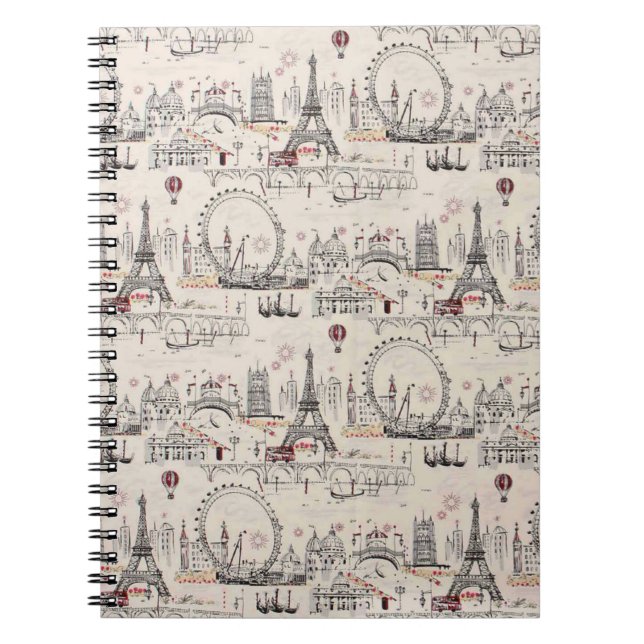 Carnet Images d'Europe noires et blanches vintages (Devant)