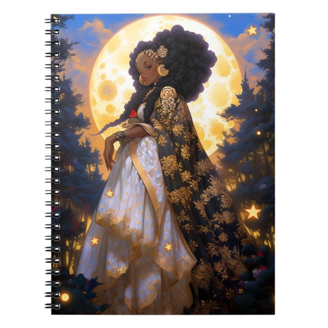 Carnet Imaginaire femme Art Africain Américain (Devant)