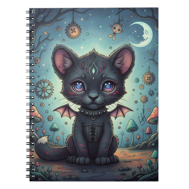 Carnet Imaginaire gothique Kit bébéBat (Devant)