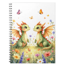 Carnet Imaginaire Twin Baby Dragons