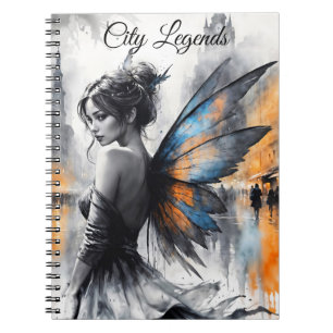 Carnet Imaginaire urbain fée élégante beauté lumières rêv