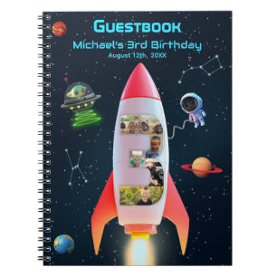 Carnet Immense Trois Rocket Space 3ème Anniversaire Liv