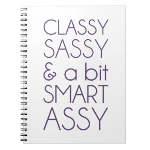 Carnet Impertinent chic et un Assy de Smart de peu