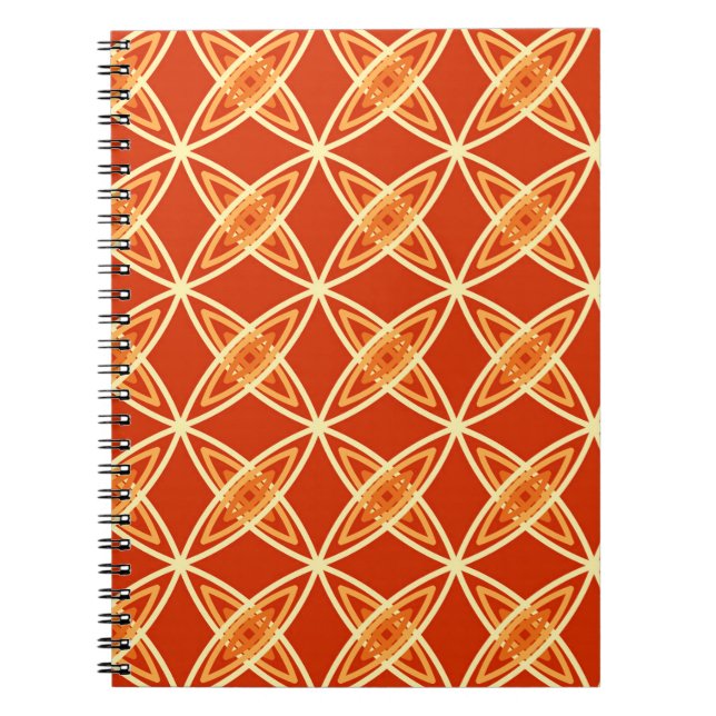 Carnet Impression atomique moderne du milieu du siècle -  (Devant)