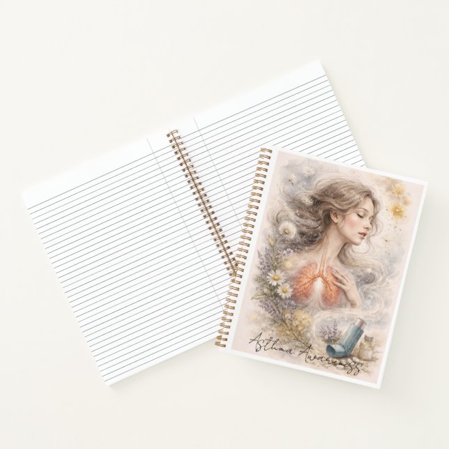 Carnet Impression d'art pour la sensibilisation à l'asthm (Intérieur)