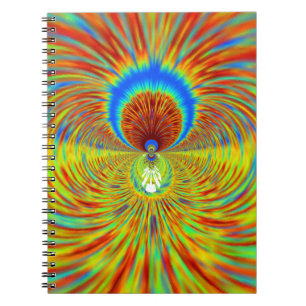 Carnet Impression de Kaleidoscope coloré