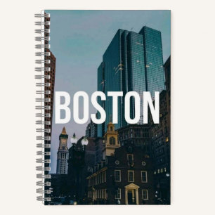 Carnet Impression de la ville de Boston vintage - Archite