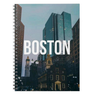 Carnet Impression de la ville de Boston vintage - Archite