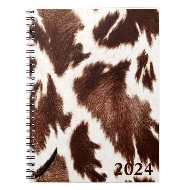 Carnet Impression Masquée par la vache (Devant)