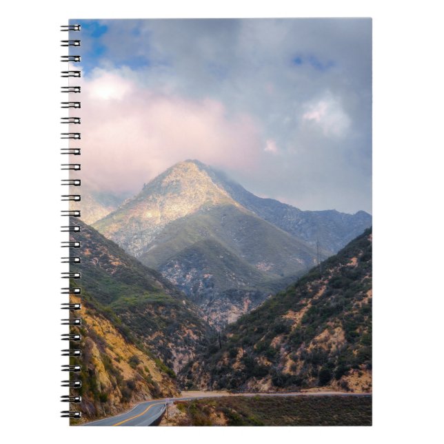 Carnet Impression sur toile de la route dans le paysage c (Devant)