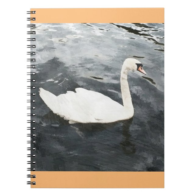 Carnet Impressionist Swan (Devant)