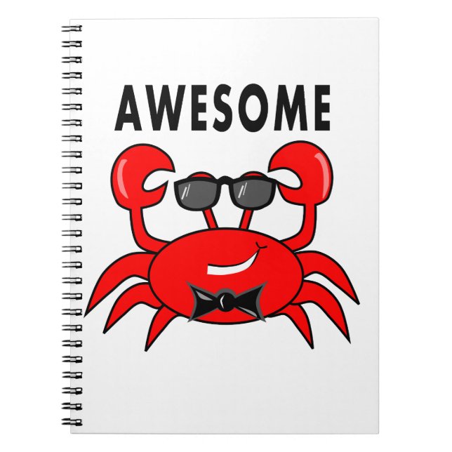 Carnet impressionnant de crabe (Devant)