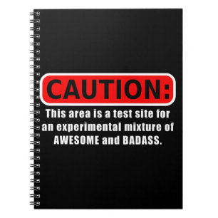 Carnet Impressionnant et Badass
