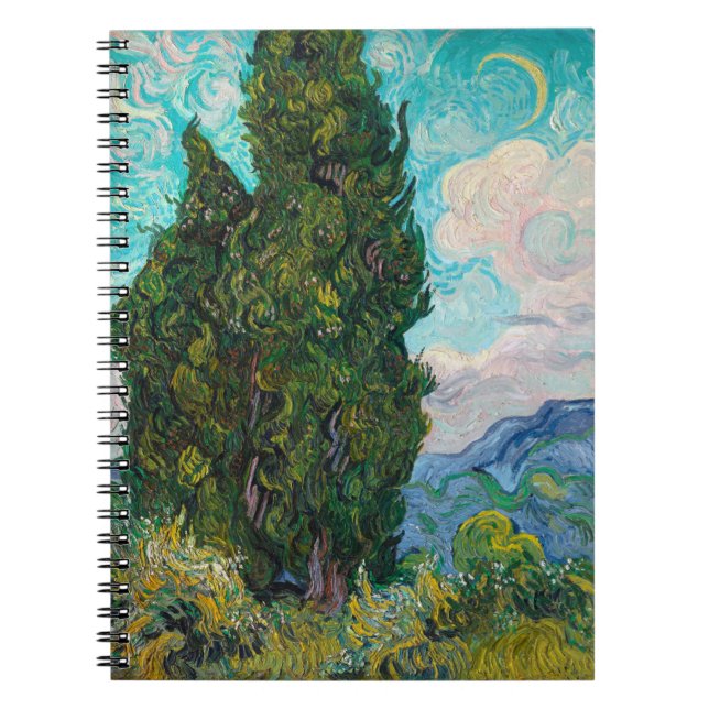 Carnet Impressionnisme Vincent Van Gogh Célèbre Arts Visu (Devant)