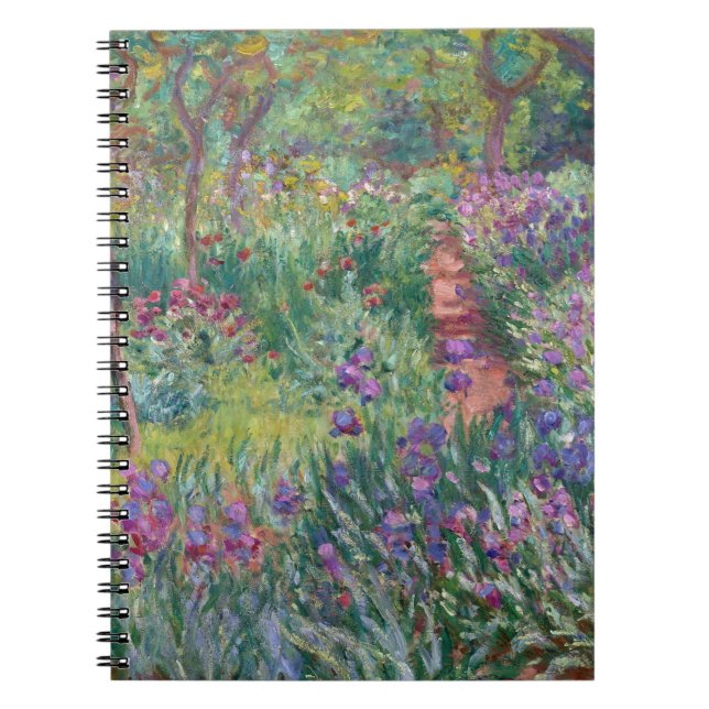 Carnet impressionniste de Iris Garden violet (Devant)