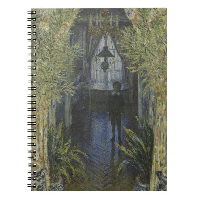 Carnet impressionniste de l'intérieur du couloir o (Devant)