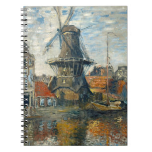 Carnet impressionniste hollandais Windmill Harbour