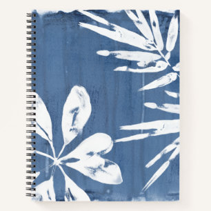 Carnet Impressions tropicales Indigo - Verdure tropicale