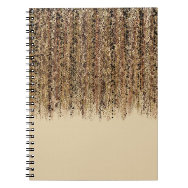 Carnet Imprimé Abstrait Glamour Safari Exotique Moderne (Devant)