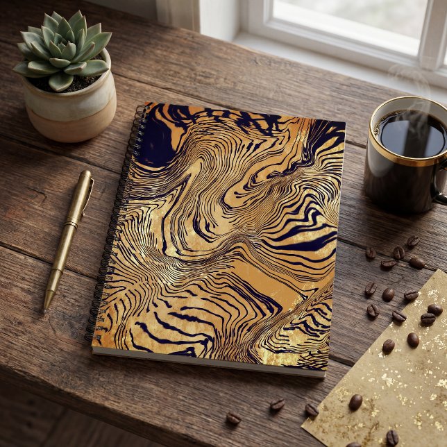 Carnet Imprimé animal léopard girly spirale jungle (Créateur téléchargé)