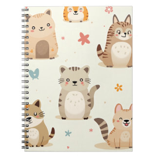 Carnet imprimé animal mignon
