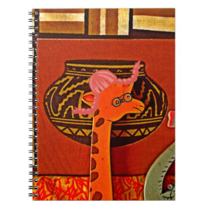 Carnet Imprimer Casquette Giraffe
