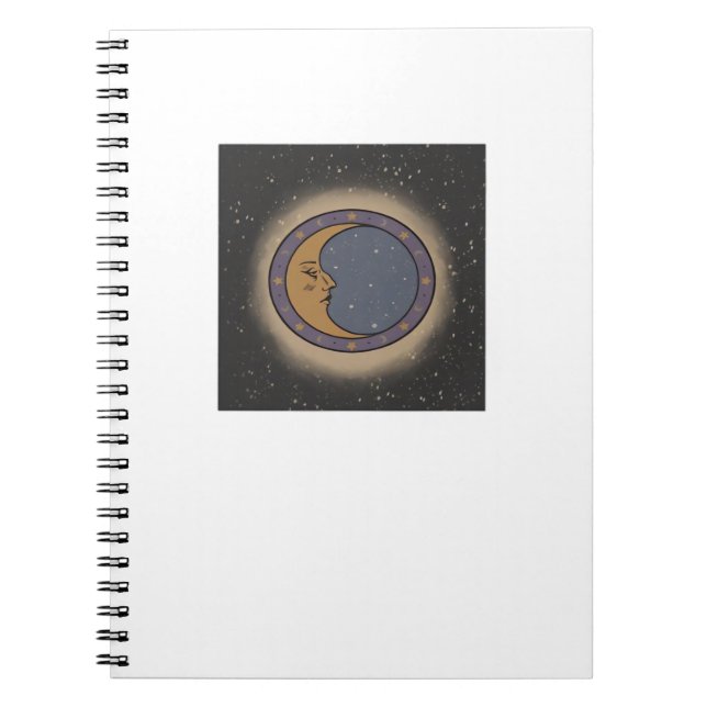 Carnet Imprimer Whimsigoth Moon (Devant)