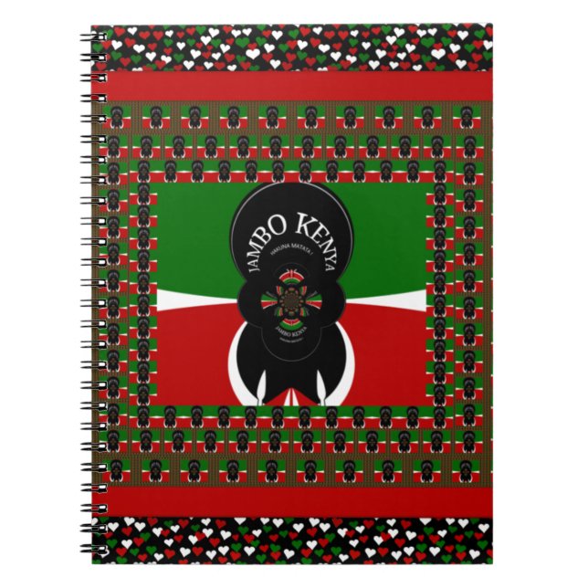 Carnet Imprimerie d'art Jambo Kenya (Devant)