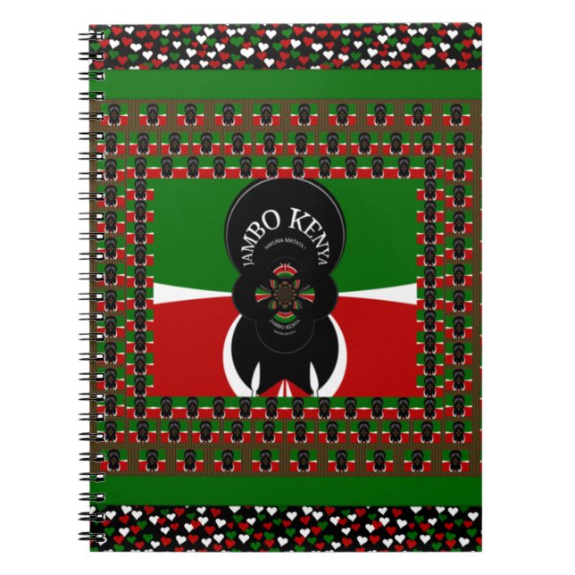 Carnet Imprimerie d'art Jambo Kenya (Devant)
