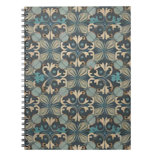 Carnet in blue (Devant)