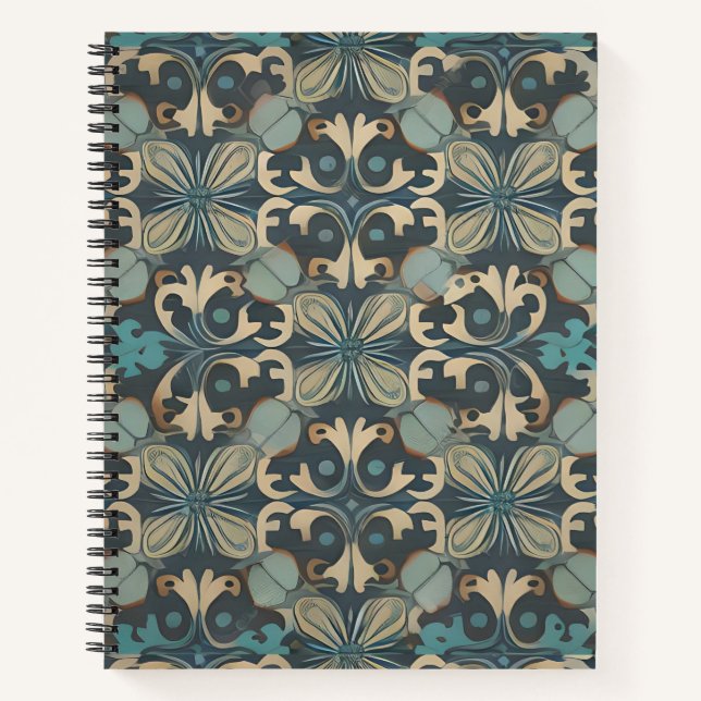 Carnet in blue (Devant)