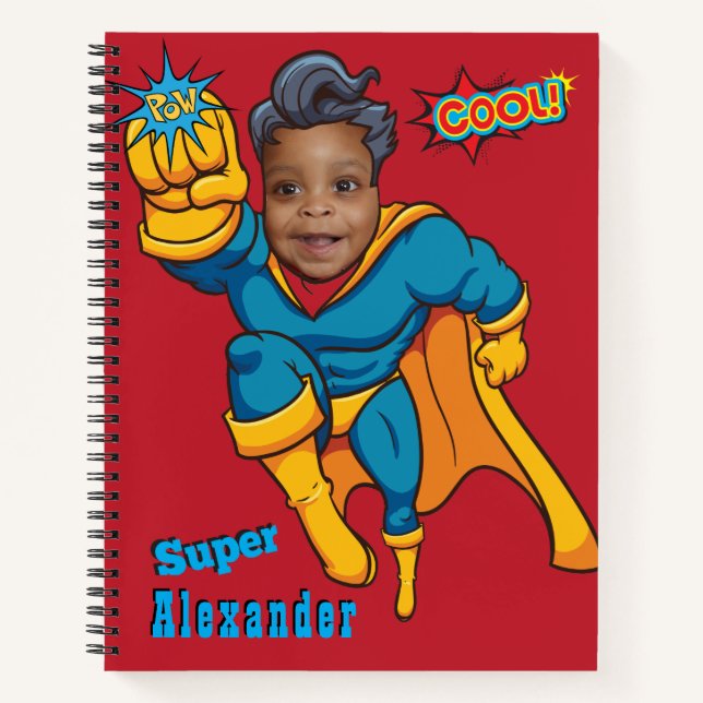 Carnet Incroyable Photo de Super-héros Spéciale Enfants V (Devant)