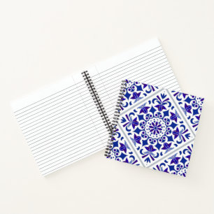Carnet Indigo Azulejos Portuguese Blue and white tiles